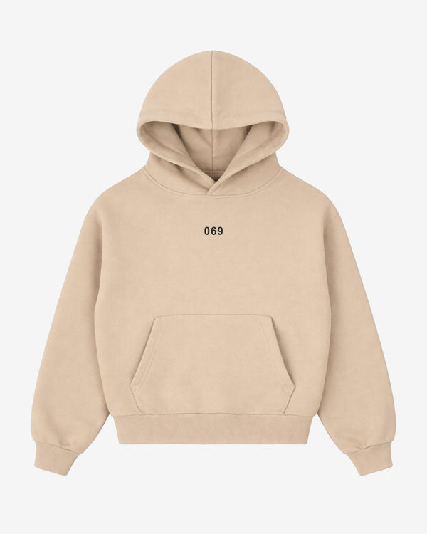 069 Basic Hoodie - Beige
